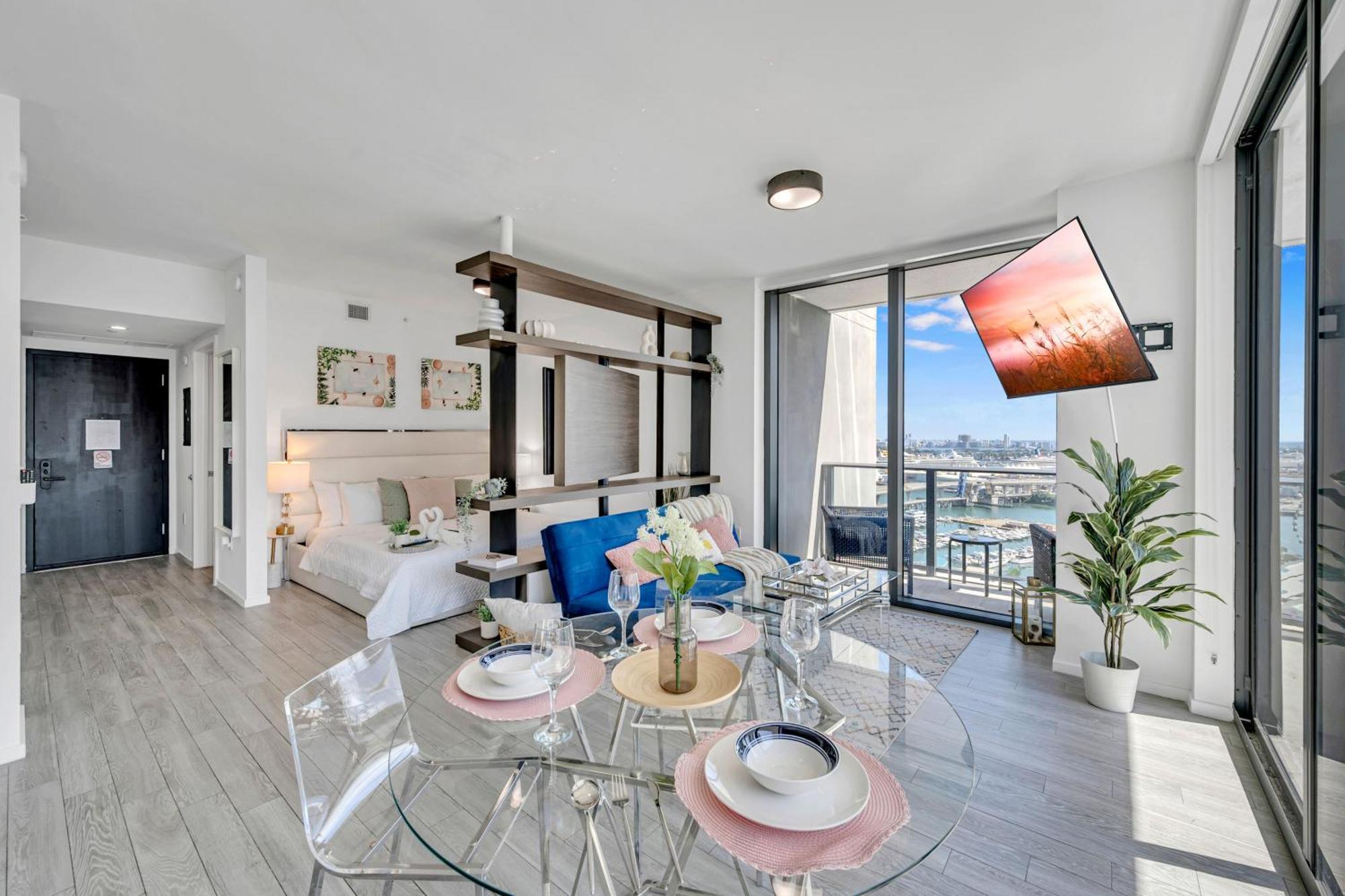 Mesmerizing Views Corner Condo ميامي المظهر الخارجي الصورة