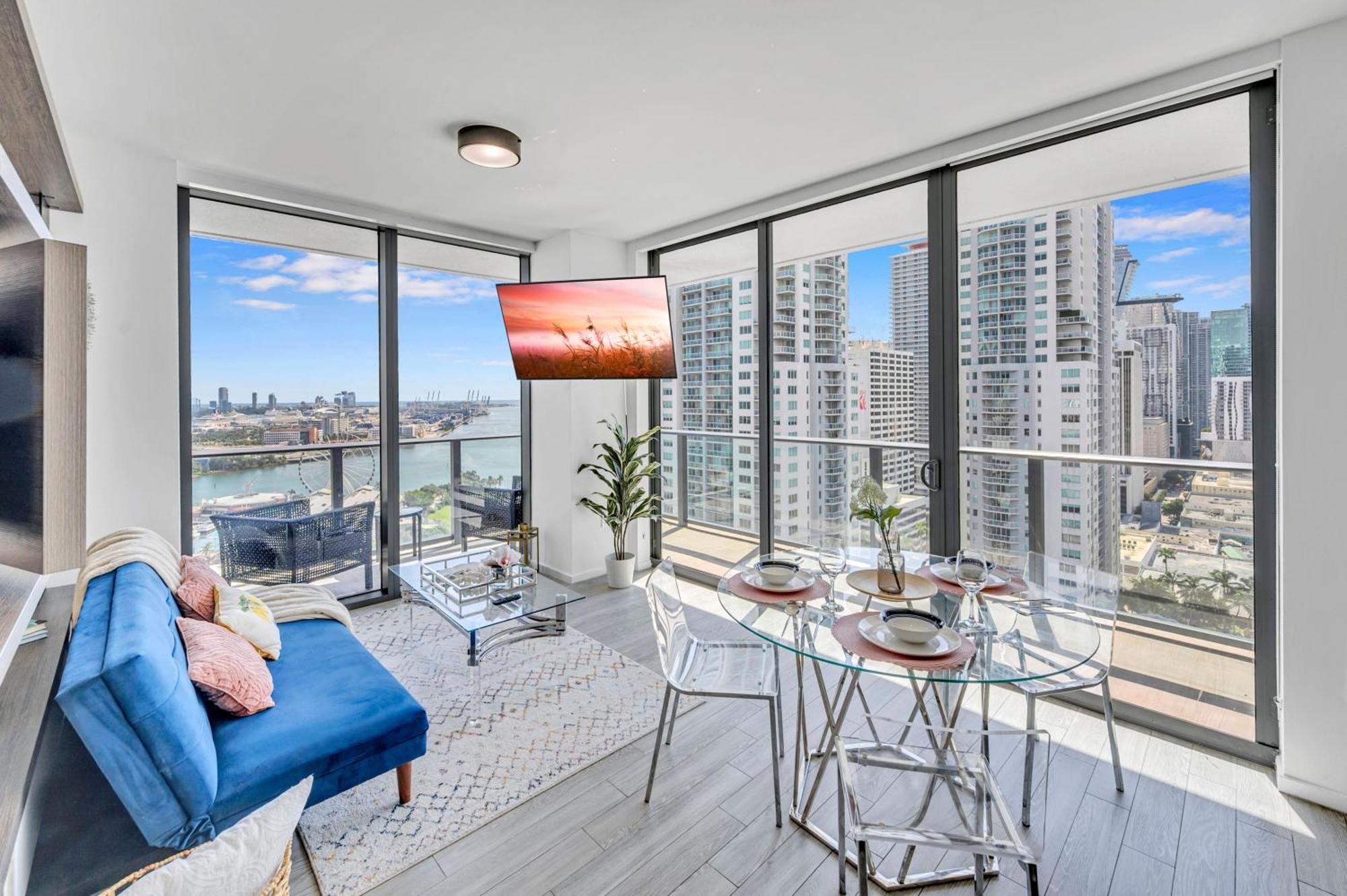 Mesmerizing Views Corner Condo ميامي المظهر الخارجي الصورة