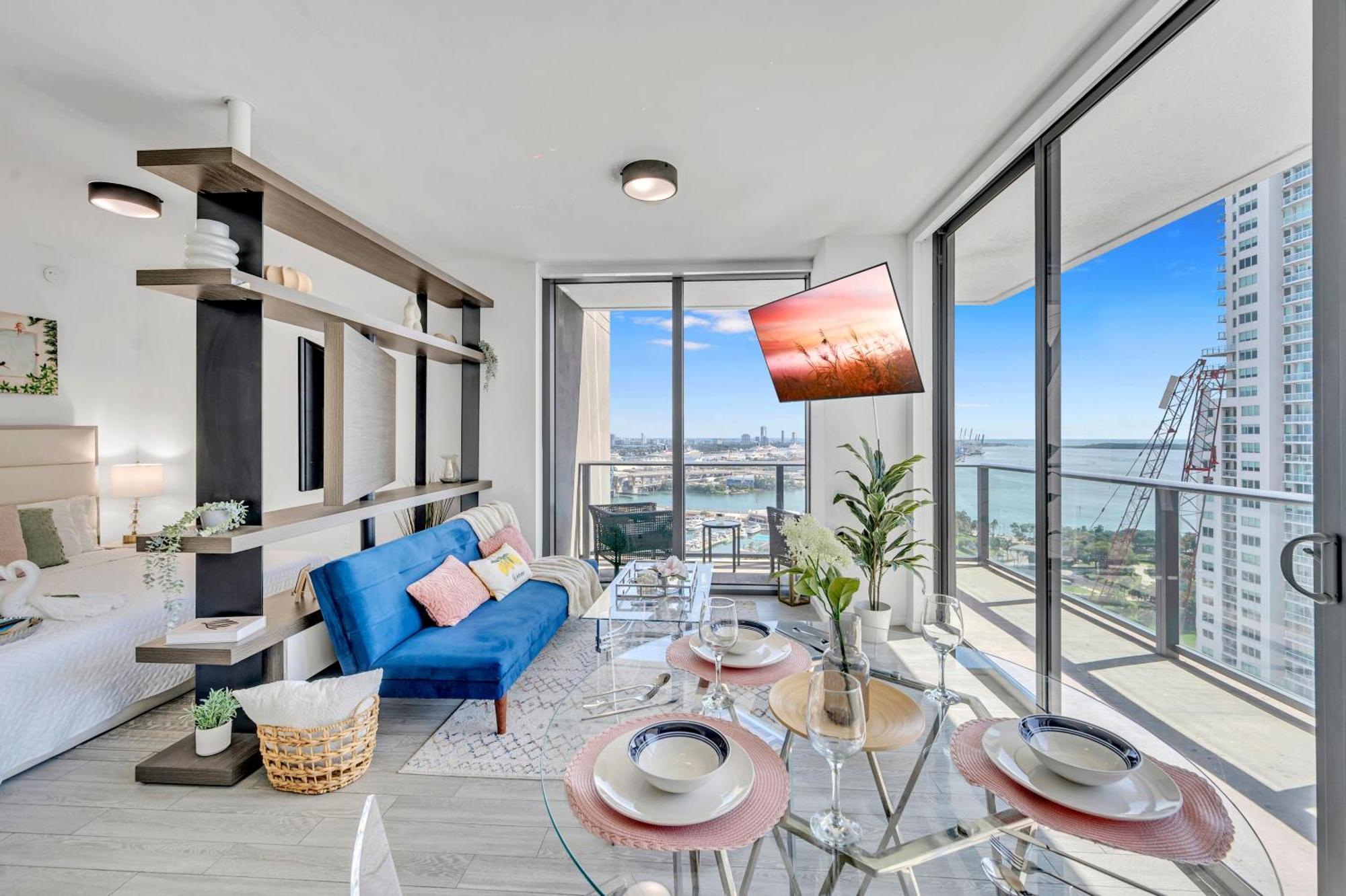 Mesmerizing Views Corner Condo ميامي المظهر الخارجي الصورة
